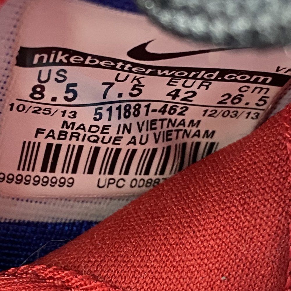 NIKE ROSHE RUN PROMO TINKER HATFIELD PROMO Sz 8.5. 511881-462 - Picture 11 of 11